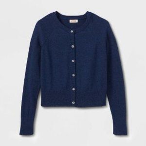 Girls' Cardigan Sweater - Cat & Jack™ - Navy Blue, NWT-never worn
